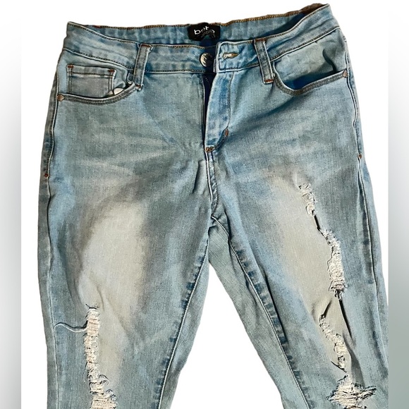 BEBE Legging Jeans Light blue/ Size 29 - Picture 5 of 10